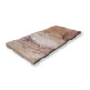 Autumn Blend Travertine 1-1/4x12x24 Pool Coping Bullnose Edge