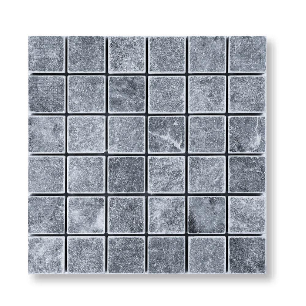 Tahoe Marble 3/8x2x2 inch Tumbled Pool Tile