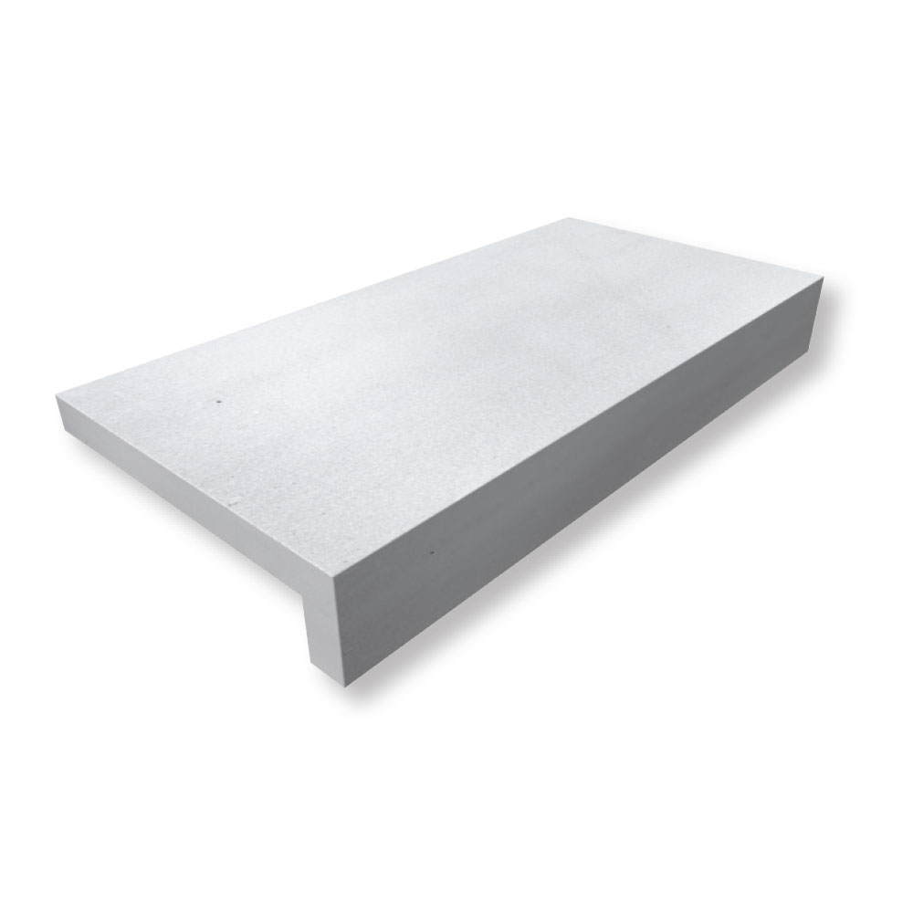 Snow White Marble 4x12x24 Pool Coping Remodel Modern