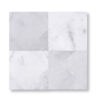 Snow White Marble 3/8x6x6 inch Tumbled Pool Tile