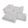 Tundra Grey Limestone 1-1/4" Leather French Pattern
