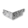 Tundra Grey Limestone 5/8x6x12 inch Split Face Ledger Panel Corner